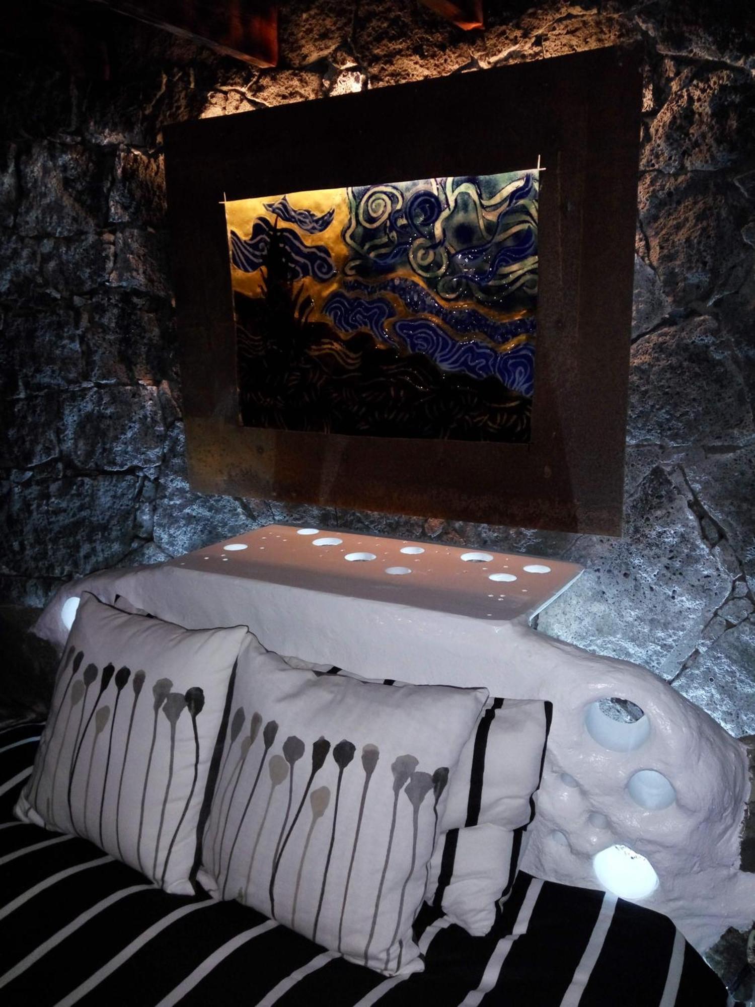 Conil Aloelux Villa ! - Private Villa With Jacuzzi, Cinema ,Massage ,Wonderful View, Art Desing Villa חדר תמונה